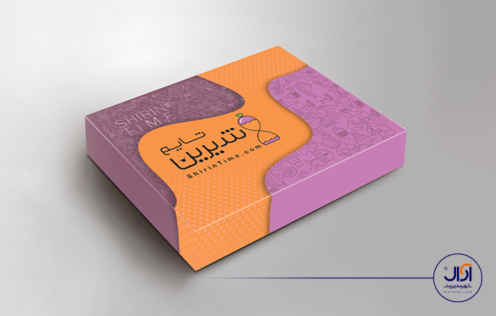 طراحی بسته بندی: شیرین تایم